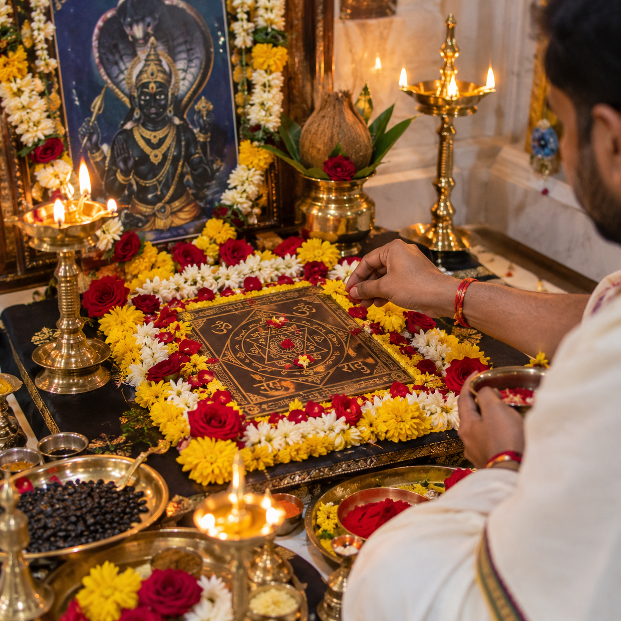 Rahu Grah Jaap Special Puja